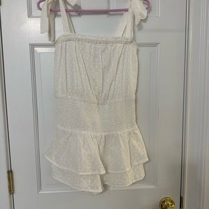 White romper